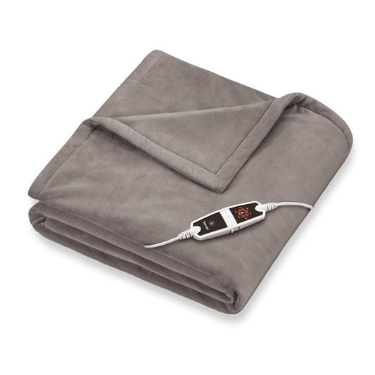 Heated Electric Throw Blanket with Adjustable Temperature Control